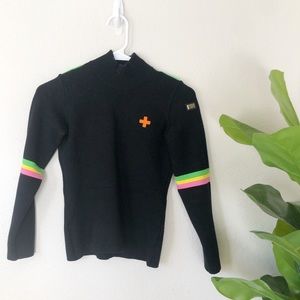 Rossignol JC de Castelbajac Vintage Ski Turtleneck Sweater